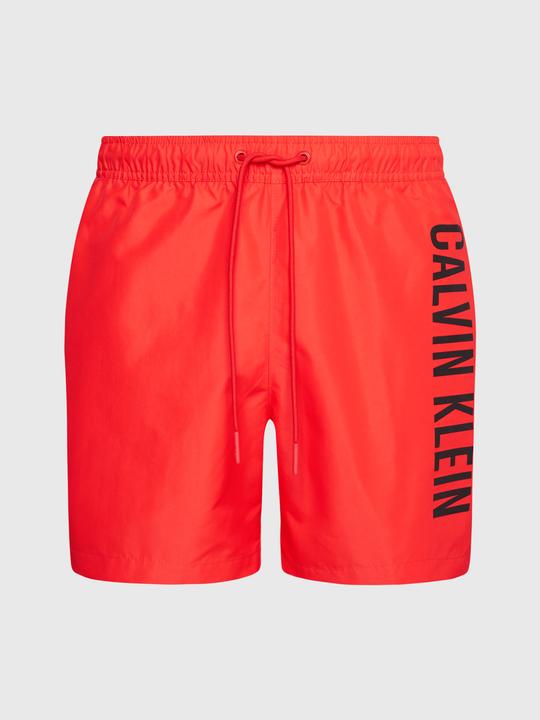 Image du produit Calvin Klein Medium Drawstring Heren Zwembroek - Hot Heat - Maat L (L)