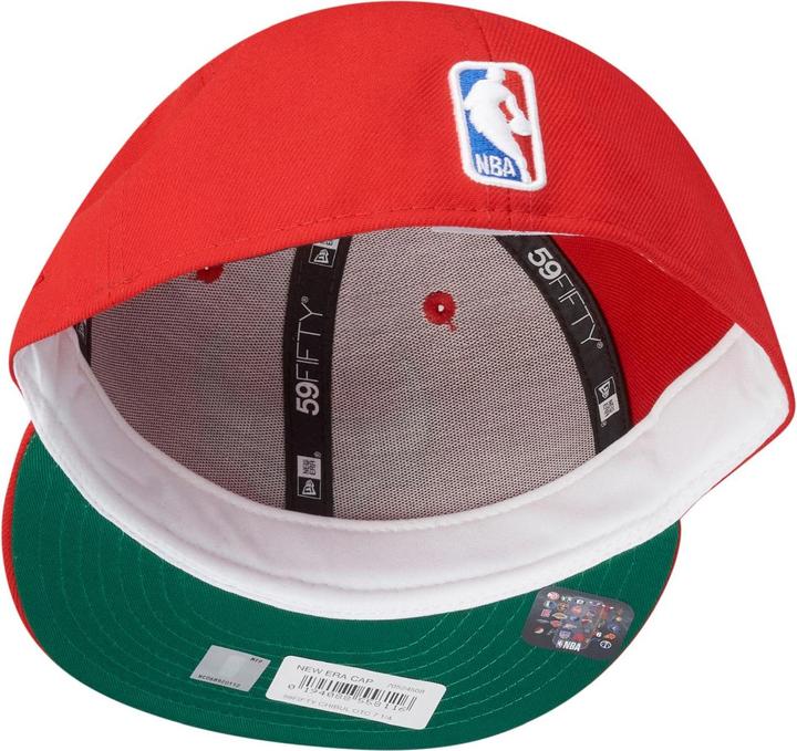 Actual product image New Era 59Fifty Fitted Cap - NBA Chicago Bulls red - 7 1/4 (7 1/4)