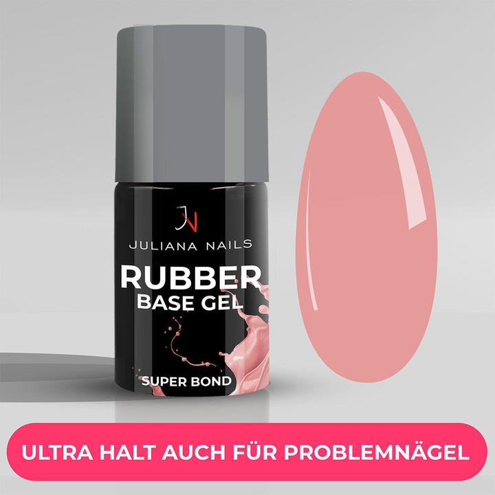 Immagine prodotto Juliana Nails Gel Lacquer - Base Gel di Gomma - Blush (Blush, Vernice UV gel)