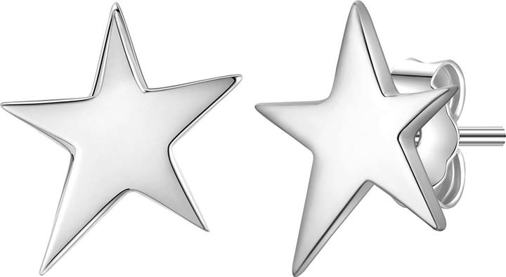 Actual product image Glanzstücke München Ladies earrings star sterling silver - 34522 (Sterling Silver)
