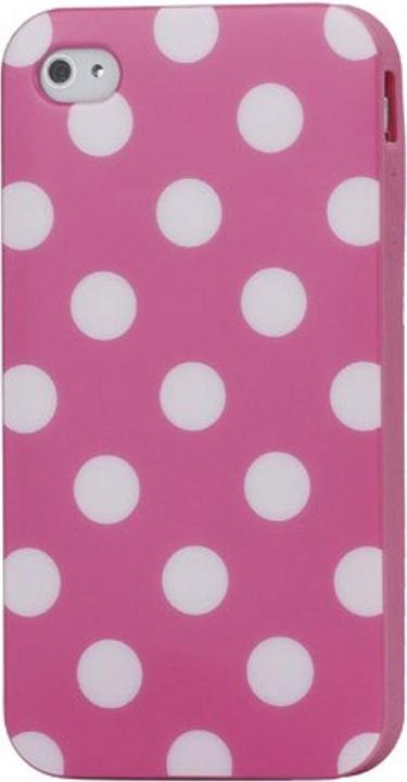Produktbild König Design Schutzhülle für Handy iPhone 4 / 4s Rosa (LG G4s, Apple iPhone 4)