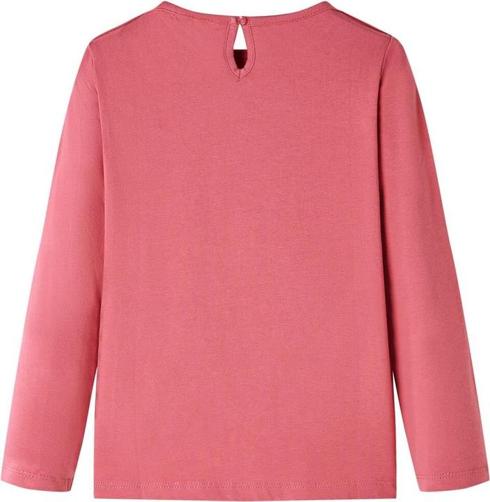 Produktbild VidaXL Kinder-Langarmshirt Altrosa 116,Material: 95 % Baumwolle. 5 (116)