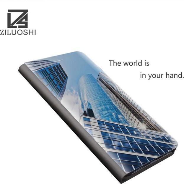 Actual product image MU Classic Mirror View Window Cover (Huawei Y6 Pro (2017))