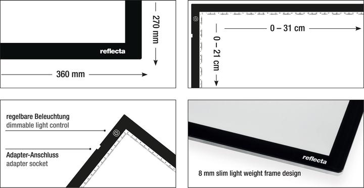 Immagine prodotto Reflecta Pannello luminoso A4