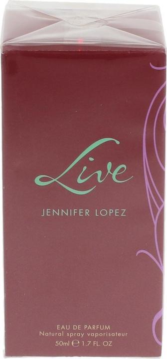 Actual product image Jennifer Lopez Live by Eau de Parfum Spray 50 ml (Eau de parfum, 50 ml)