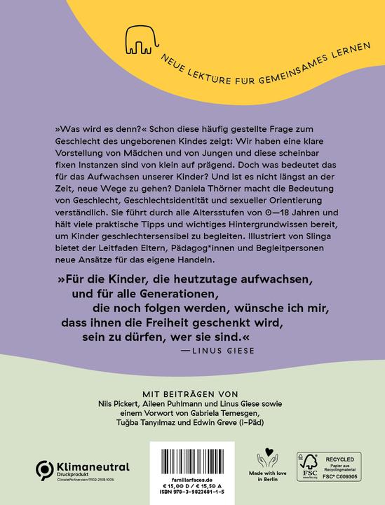 Actual product image Familiar Faces Mädchen, Junge, Kind (German, Daniela Thörner, 2021)