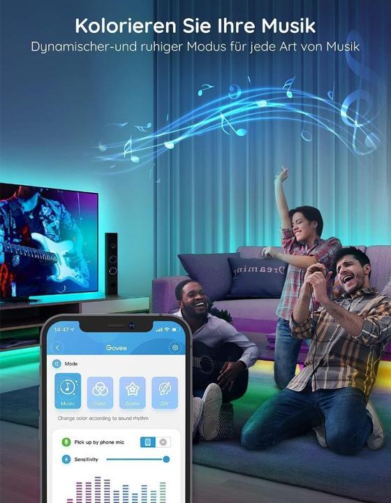Image du produit Govee LED Strip Smart (RGB, 3000 cm, Intérieur)