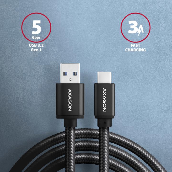 Immagine prodotto Axagon USB C – USB A (1.50 m, USB 3.2 Gen 1)