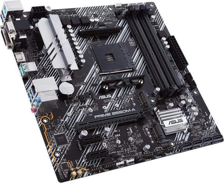 Actual product image ASUS PRIME B550M-A (AM4, AMD B550, mATX)