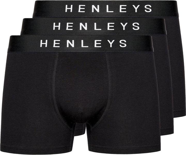 Immagine prodotto Henleys Coalink Boxer Uomo Misura Confezione 3 (L, confezione da 3)