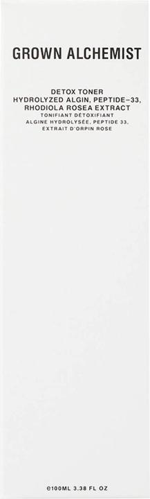 Immagine prodotto Grown Alchemist Tonico disintossicante: Algina idrolizzata, Peptide-33, Estratto di Rhodiol Rosea (Acqua tonica, 100 ml)
