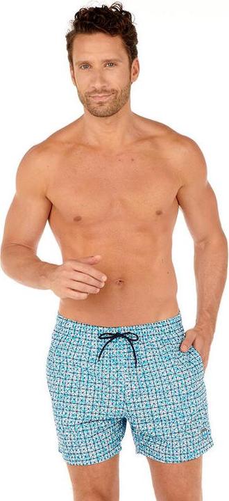 Turquoise print