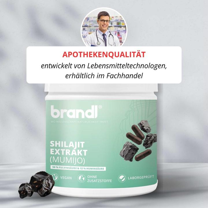 Immagine prodotto Brandl Capsule di shilajit (1 Pezzo/i, Pillole, 80 g)