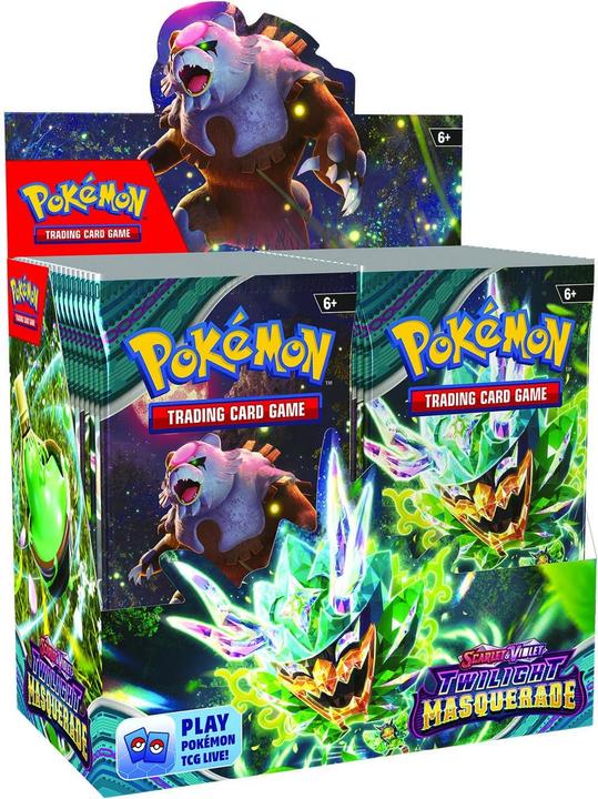 Image du produit Pokémon Twilight Masquerade (Anglais, Pack de boosters)