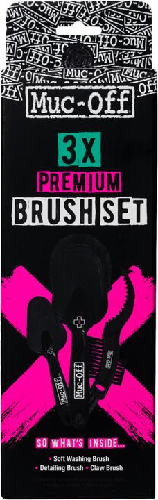 Produktbild Muc-Off 3er Bürstenset (3500 ml, Bürste)