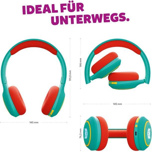Actual product image Tigermedia Tigerbuddies Headphones (English, German, French, Italian)