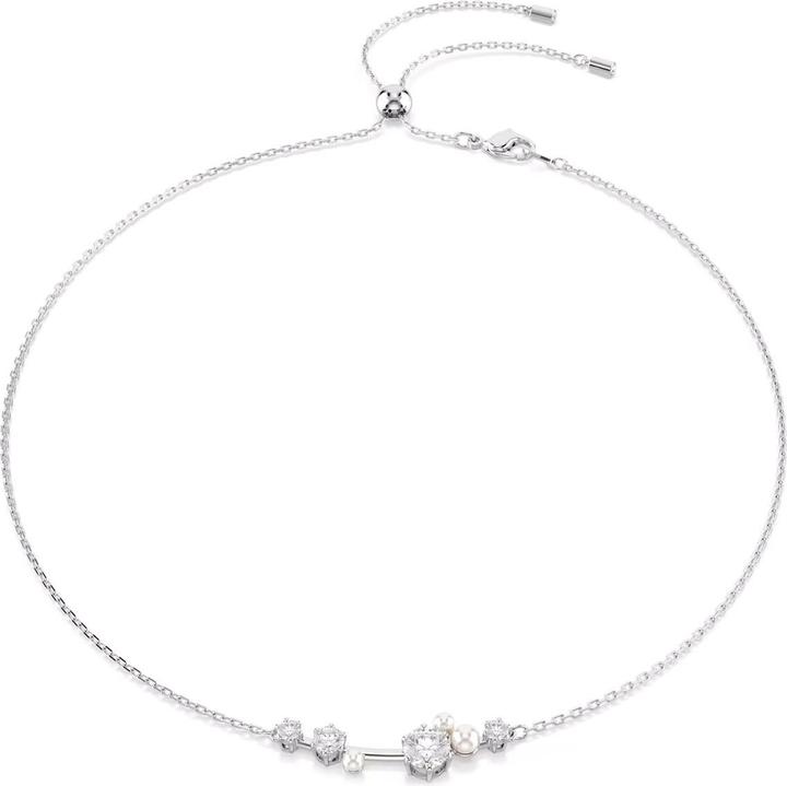 Actual product image Swarovski Constella Halskette Kristallperle Rundschliffe Weiss (Swarovski Metal)