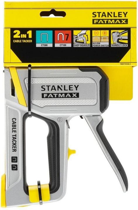 Produktbild Stanley Handtacker für Kabelklammern