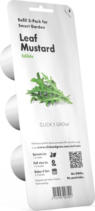 Immagine prodotto Click and Grow senape di foglia (Semi di erbe)