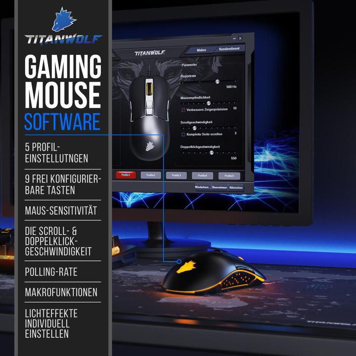 Image du produit Titanwolf Parity (Filaire)