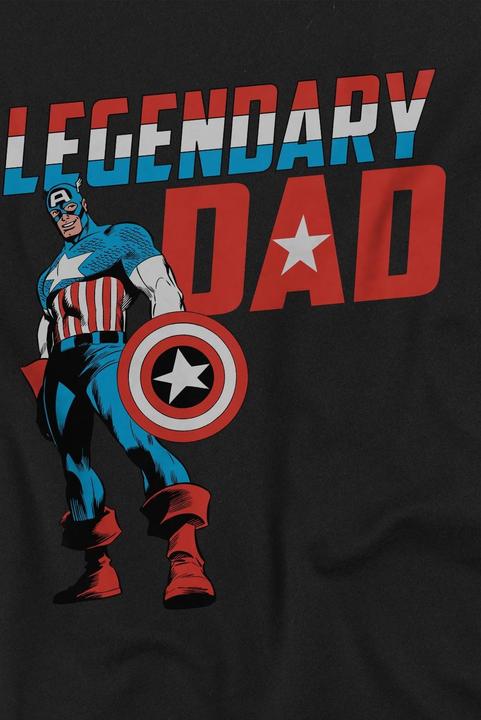 Immagine prodotto Captain America Legendary Dad Maglietta Uomo (S)