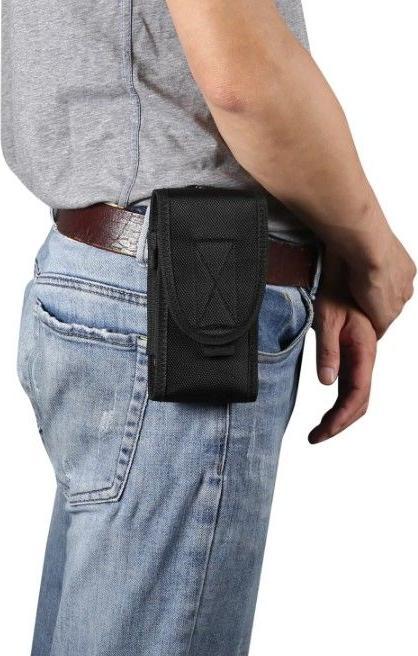 Actual product image MU Classic Wild Series Universal Outdoor Belt Phone Case (5.4 to 6.9") (Universal)