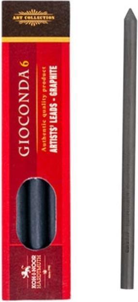 Produktbild Koh-i-Noor Graphit Kubuś 5,6mm 4B 6St (5.60 mm, 6 x)