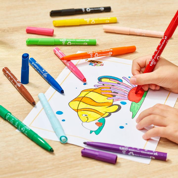 Image du produit Bic Kids Visacolor XL, 8pcs. (Multicolore, 8 x)