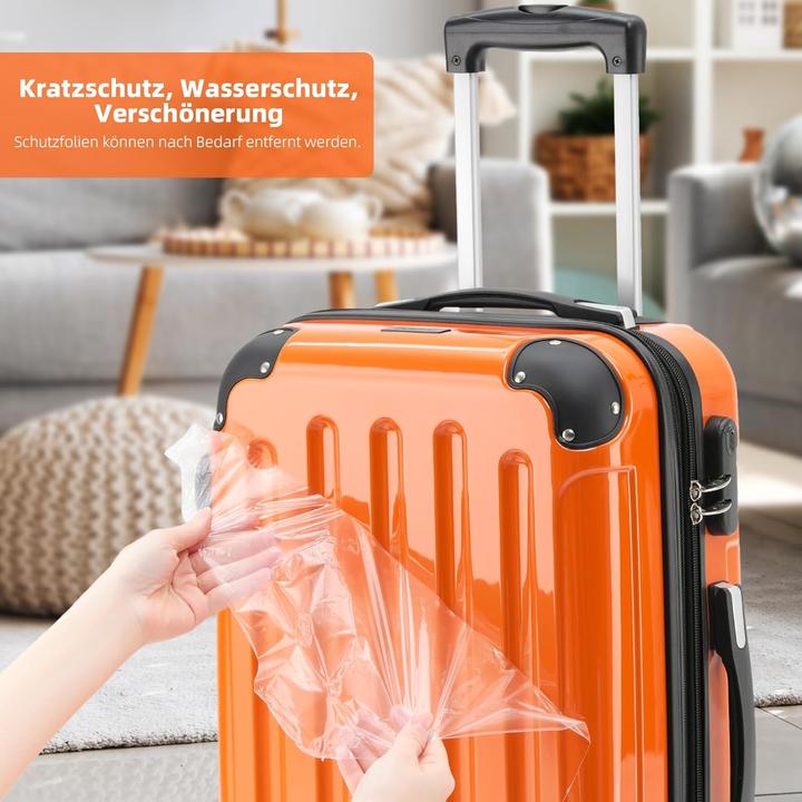 Produktbild Beibye 3-tlg. Hartschalenkoffer-Set (Handgepäck (bis 50l), M (50 - 90l), XL (ab 115l))