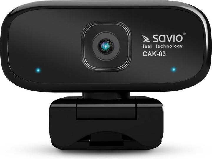 Produktbild Savio Elmak USB HD CAK-03 webcam with microphone, 1280x720 (2 Mpx)