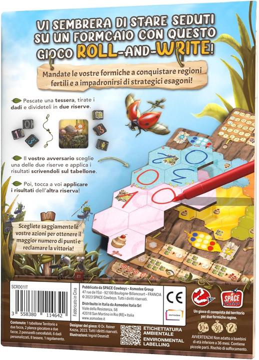 Produktbild Asmodée Marabunta: Roll & Divide - Italienische Ausgabe (Italienisch)