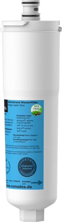 Produktbild Flickbee Premium Wasserfilter für Whirlpool Kühlschrank ersetzt Whirlpool® WHKFR-PLUS