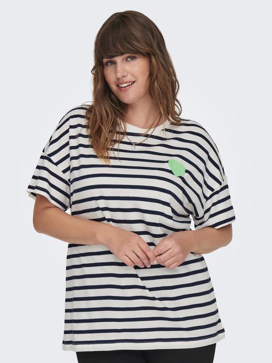 Immagine prodotto Only T-shirt regular fit con scollo rotondo e curve (S)
