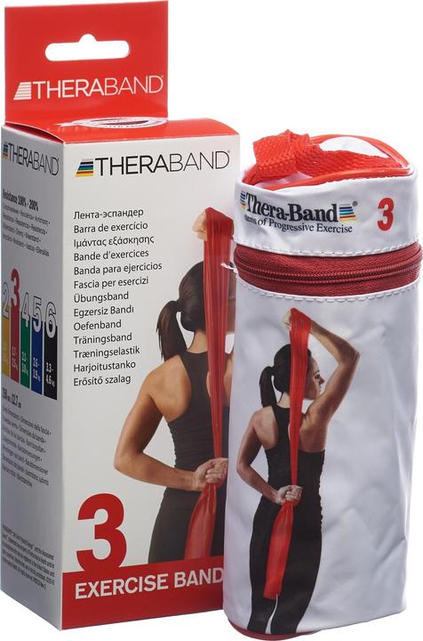 Produktbild TheraBand Übungsband (2.50 m, Mittel)
