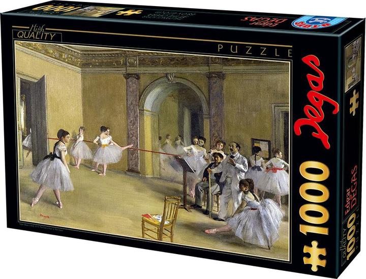 Image du produit D-Toys Puzzle 1000 pièces - Edgar Degas - Le foyer de danse à l'Opéra (1000 pièces)