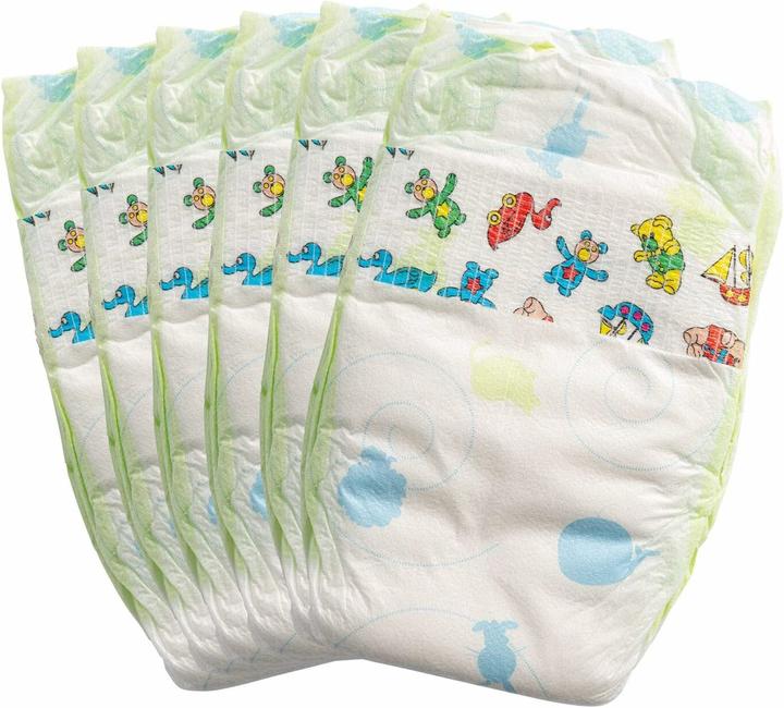 Produktbild Heless Puppenwindeln - 6 Stück