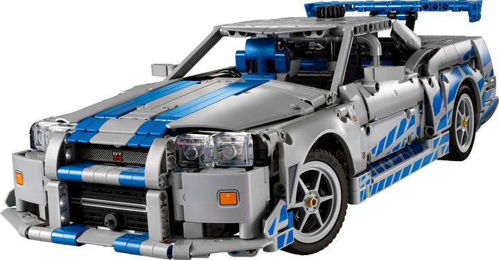 Produktbild LEGO 2 Fast 2 Furious Nissan Skyline GT-R (R34) Flitzer (42210, LEGO Technic)