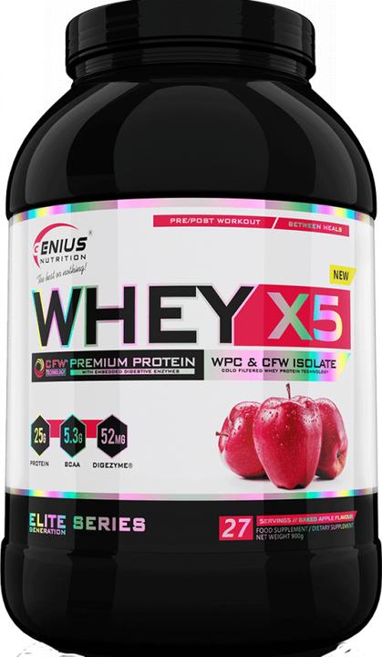 Immagine prodotto Genius Nutrition Siero-X5 (Mela al forno, 900.90 g)