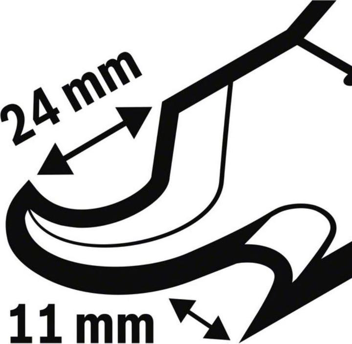 Produktbild Bosch Professional Zubehör HCS Multi Messer ASZ 32 SC, 24 x 11 mm