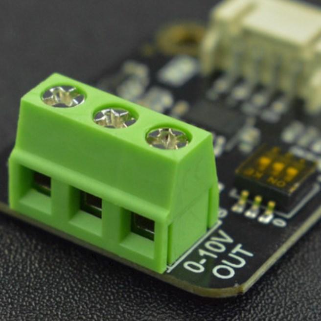 Actual product image DFRobot Gravity I2C 2-channel DAC module 0-10V