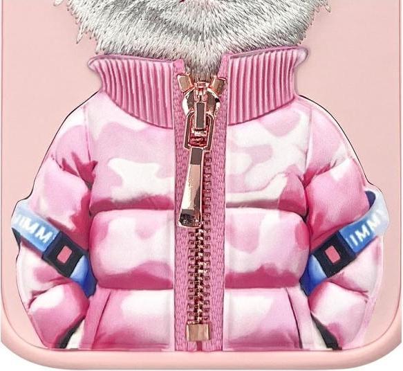 Actual product image Nimmy case iPhone 16 6.1" pink Cool&Cute 2.0 Cat (Apple iPhone 16)
