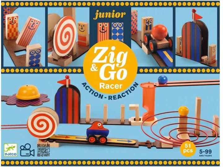 Image du produit Djeco Jeu de réaction en chaîne Zig & Go Junior
