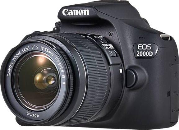 Immagine prodotto Canon EOS 2000D Kit EF-S 18-55 mm III + EF 75-300 mm III (18 - 55 mm, 24.10 Mpx, APS-C / DX)
