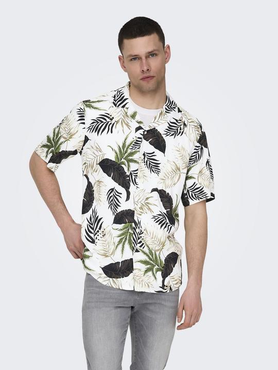 Produktbild Only & Sons Normal geschnitten Resort Kragen Hemd Hemd (XL)