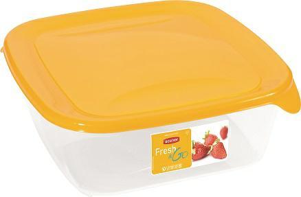 Actual product image Curver Food container "Fresh&Go" Square 1.7L /Blue/ Transparent (1.70 l)