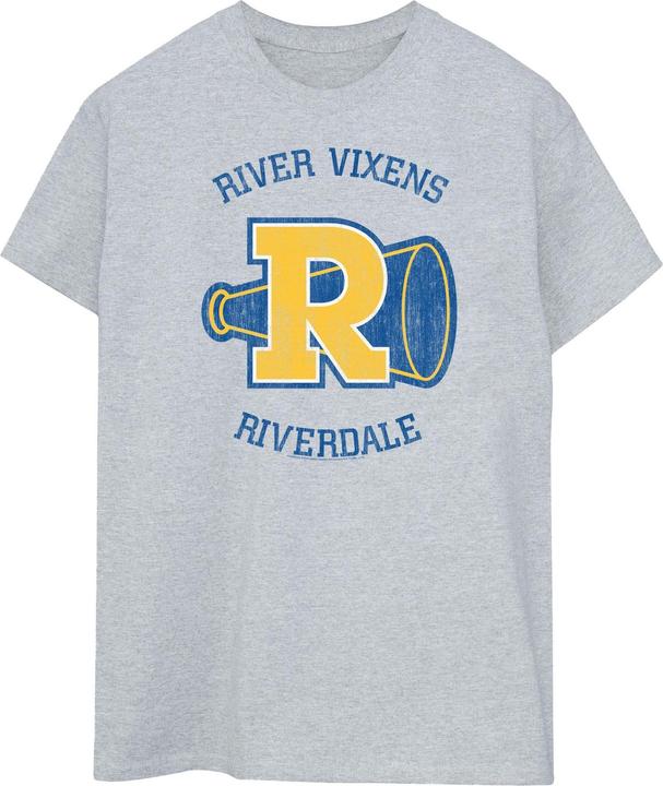 Actual product image Riverdale Womens/Ladies River Vixens Cotton Boyfriend T-Shirt (M)
