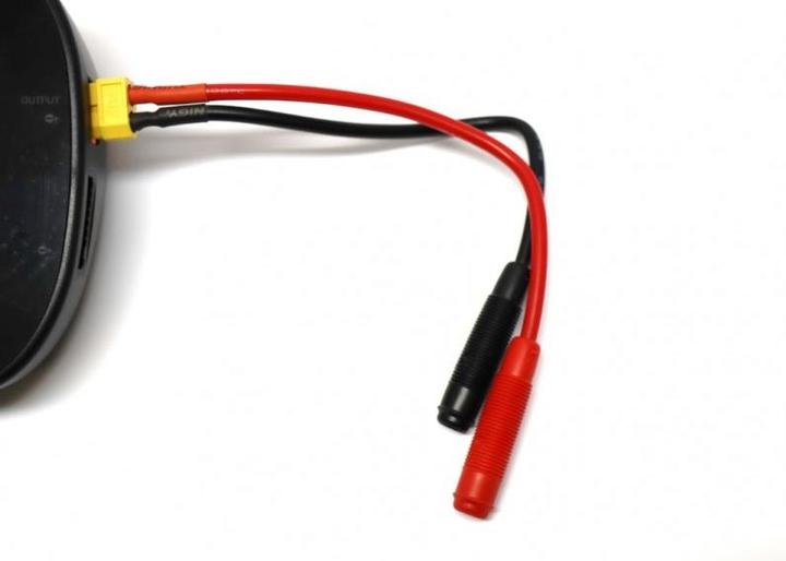Actual product image EP Adapter cable to 4mm banana jack
