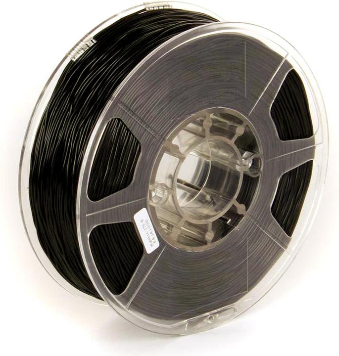 Produktbild eSUN TPE-83A eLastic Schwarz flexibles Filament 1.75mm 1Kg (TPU, 1.75 mm, 1000 g, Schwarz)