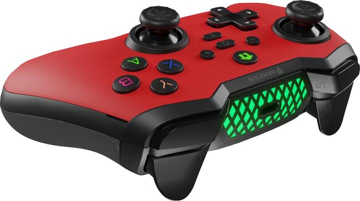 Actual product image Genesis Gamepad MANGAN 400 wired red/black (Android, iOS, PC, Switch, Mac)