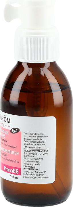 Image du produit Pranarom PranaBB Schwangerschaft Massageöl Dehnungsstreifen Bio (100 ml)